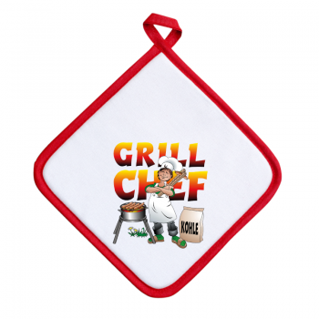 Topflappen "Grillchef"